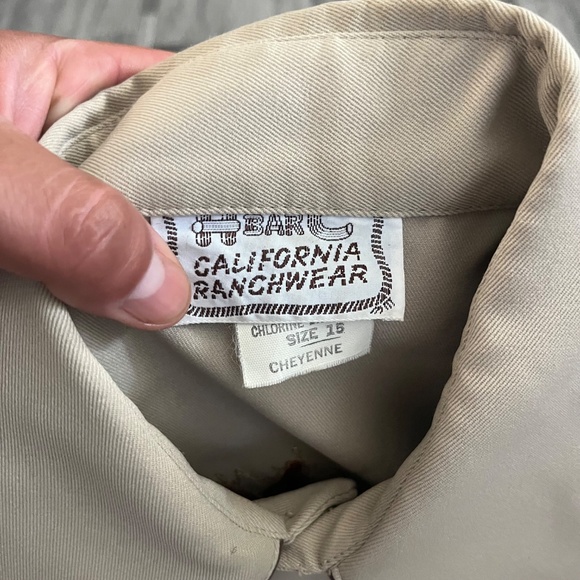 H Bar C California Ranchwear Vintage Embroidered Western Shirt Purchased at RRL - Picture 6 of 9